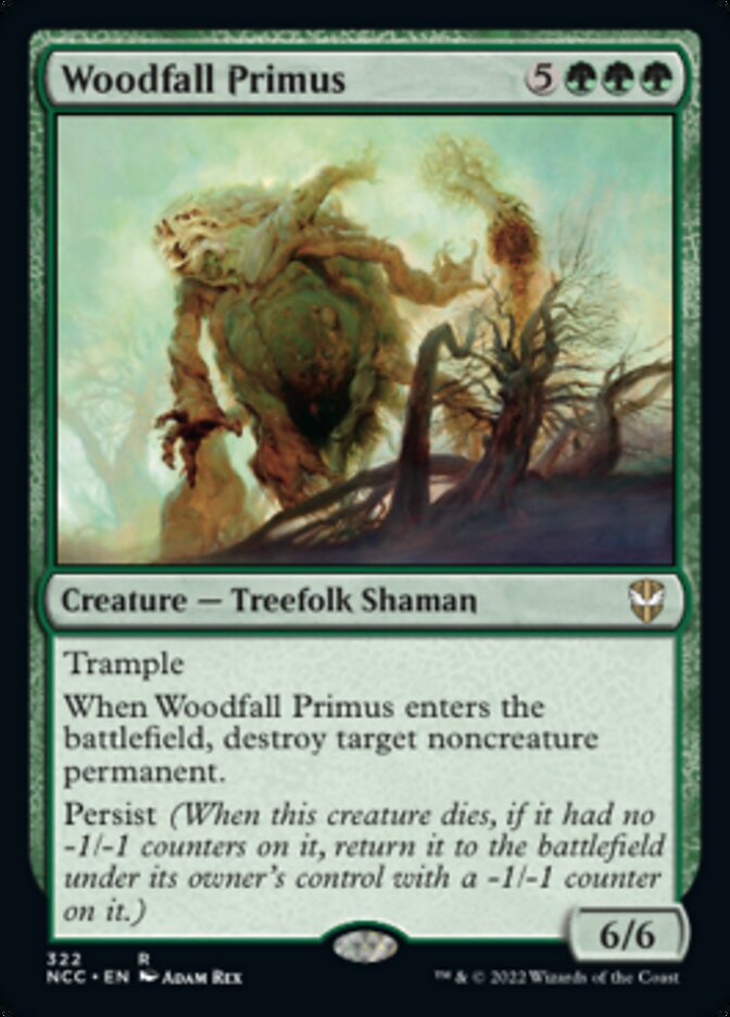 Woodfall Primus [Streets of New Capenna Commander] | Exor Games New Glasgow