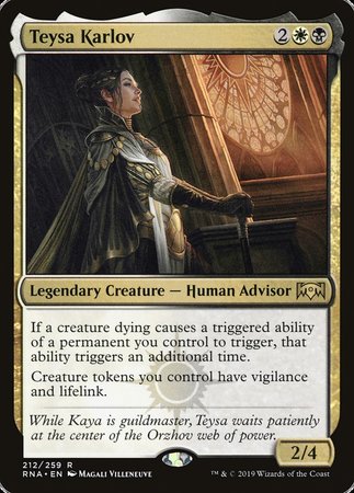 Teysa Karlov [Ravnica Allegiance] | Exor Games New Glasgow