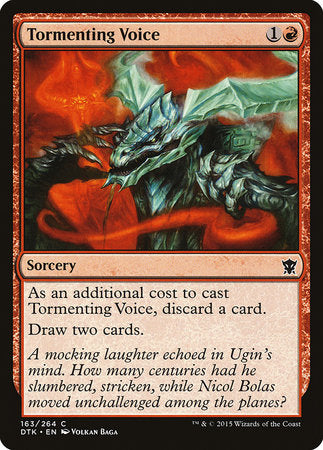 Tormenting Voice [Dragons of Tarkir] | Exor Games New Glasgow