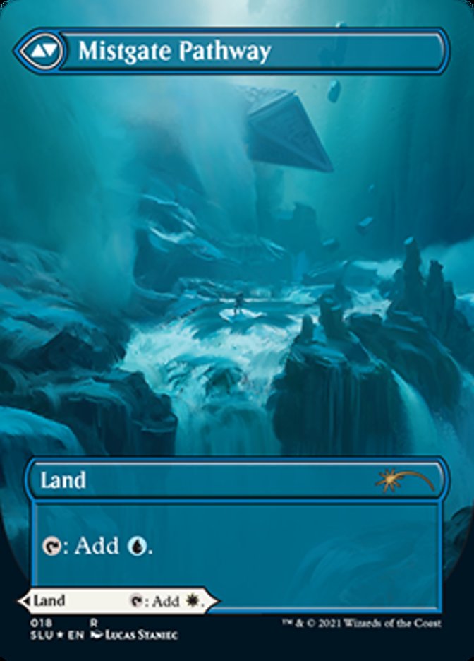 Hengegate Pathway // Mistgate Pathway (Borderless) [Secret Lair: Ultimate Edition 2] | Exor Games New Glasgow