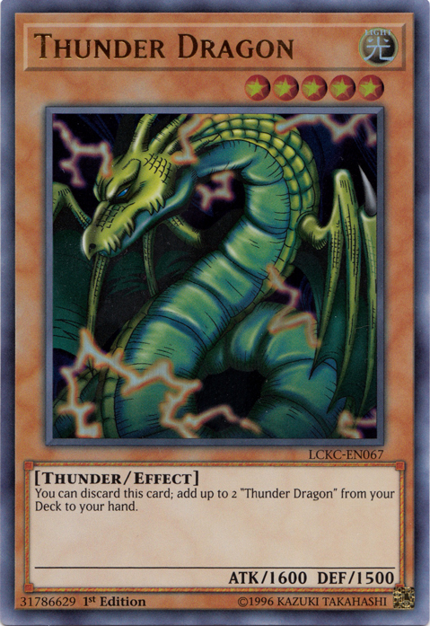 Thunder Dragon [LCKC-EN067] Ultra Rare | Exor Games New Glasgow