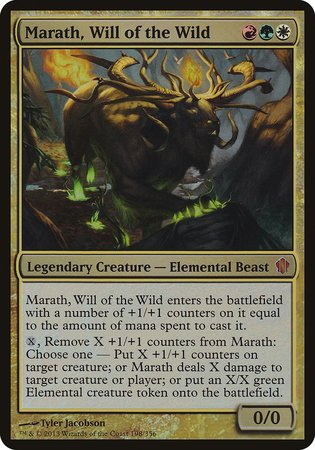 Marath, Will of the Wild (Commander 2013) [Commander 2013 Oversized] | Exor Games New Glasgow