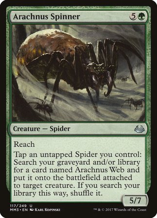 Arachnus Spinner [Modern Masters 2017] | Exor Games New Glasgow