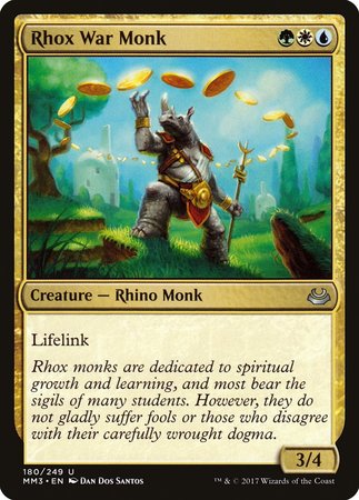 Rhox War Monk [Modern Masters 2017] | Exor Games New Glasgow