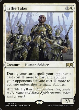 Tithe Taker [Ravnica Allegiance] | Exor Games New Glasgow