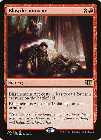 Blasphemous Act [Commander 2014] | Exor Games New Glasgow