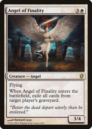 Angel of Finality [Commander 2013] | Exor Games New Glasgow