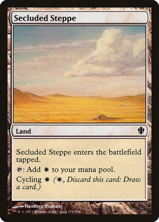 Secluded Steppe [Commander 2013] | Exor Games New Glasgow