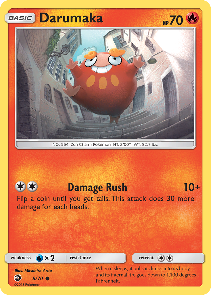 Darumaka (8/70) [Sun & Moon: Dragon Majesty] | Exor Games New Glasgow