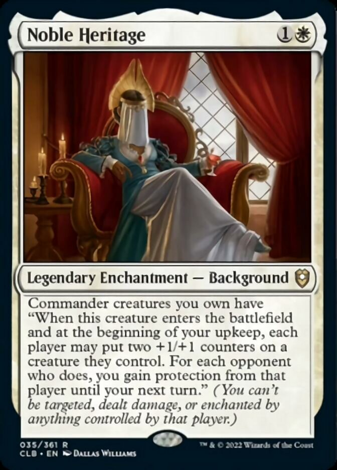 Noble Heritage [Commander Legends: Battle for Baldur's Gate] | Exor Games New Glasgow