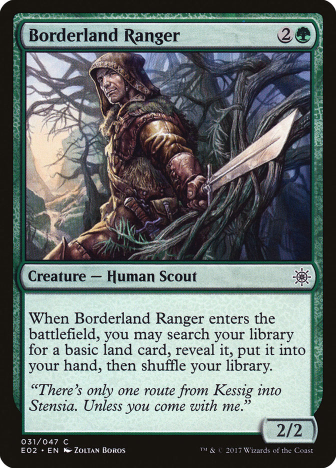 Borderland Ranger [Explorers of Ixalan] | Exor Games New Glasgow