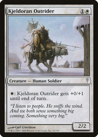 Kjeldoran Outrider [Coldsnap] | Exor Games New Glasgow