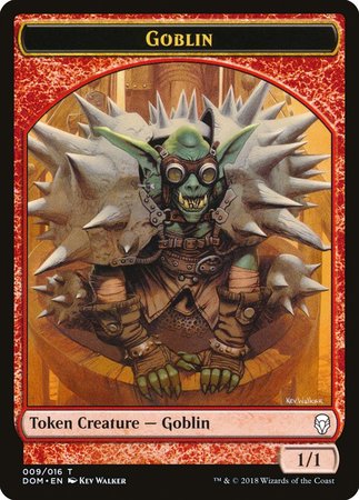 Goblin Token [Dominaria Tokens] | Exor Games New Glasgow