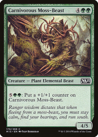 Carnivorous Moss-Beast [Magic 2015] | Exor Games New Glasgow