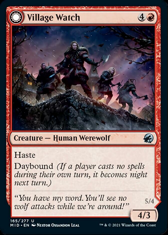 Village Watch // Village Reavers [Innistrad: Midnight Hunt] | Exor Games New Glasgow