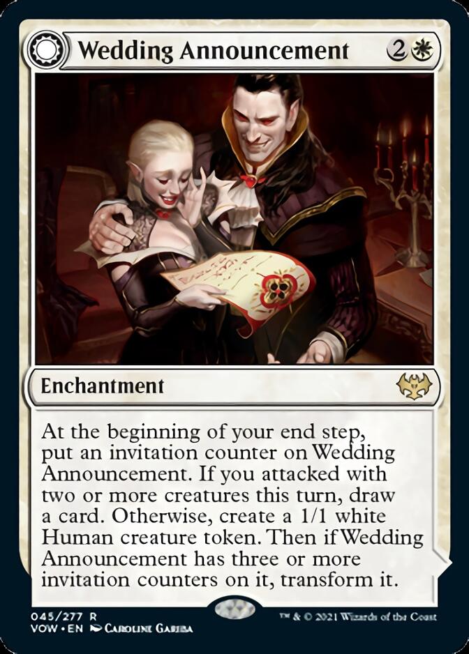 Wedding Announcement // Wedding Festivity [Innistrad: Crimson Vow] | Exor Games New Glasgow