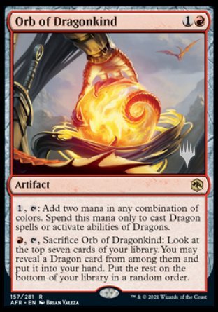 Orb of Dragonkind (Promo Pack) [Dungeons & Dragons: Adventures in the Forgotten Realms Promos] | Exor Games New Glasgow