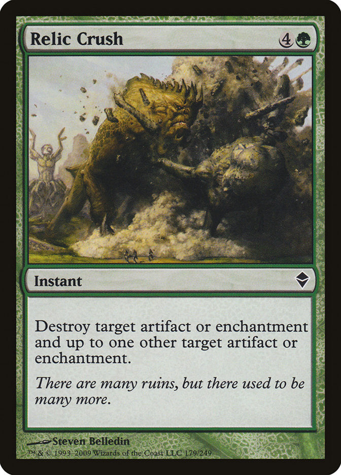 Relic Crush [Zendikar] | Exor Games New Glasgow