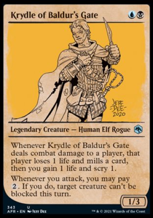 Krydle of Baldur's Gate (Showcase) [Dungeons & Dragons: Adventures in the Forgotten Realms] | Exor Games New Glasgow