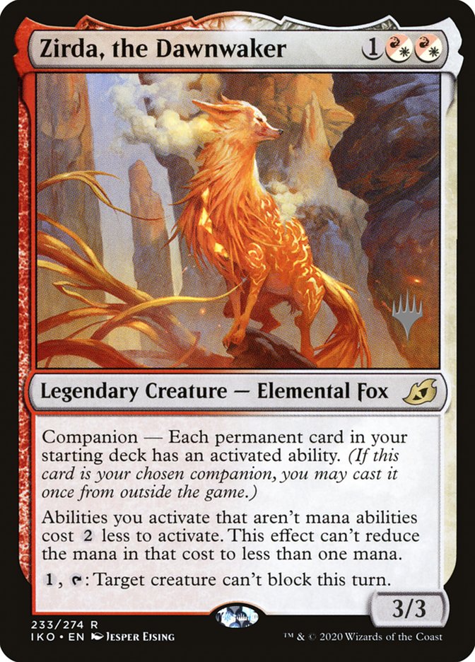 Zirda, the Dawnwaker (Promo Pack) [Ikoria: Lair of Behemoths Promos] | Exor Games New Glasgow