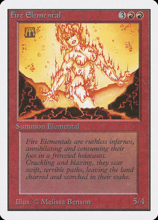 Fire Elemental [Unlimited Edition] | Exor Games New Glasgow