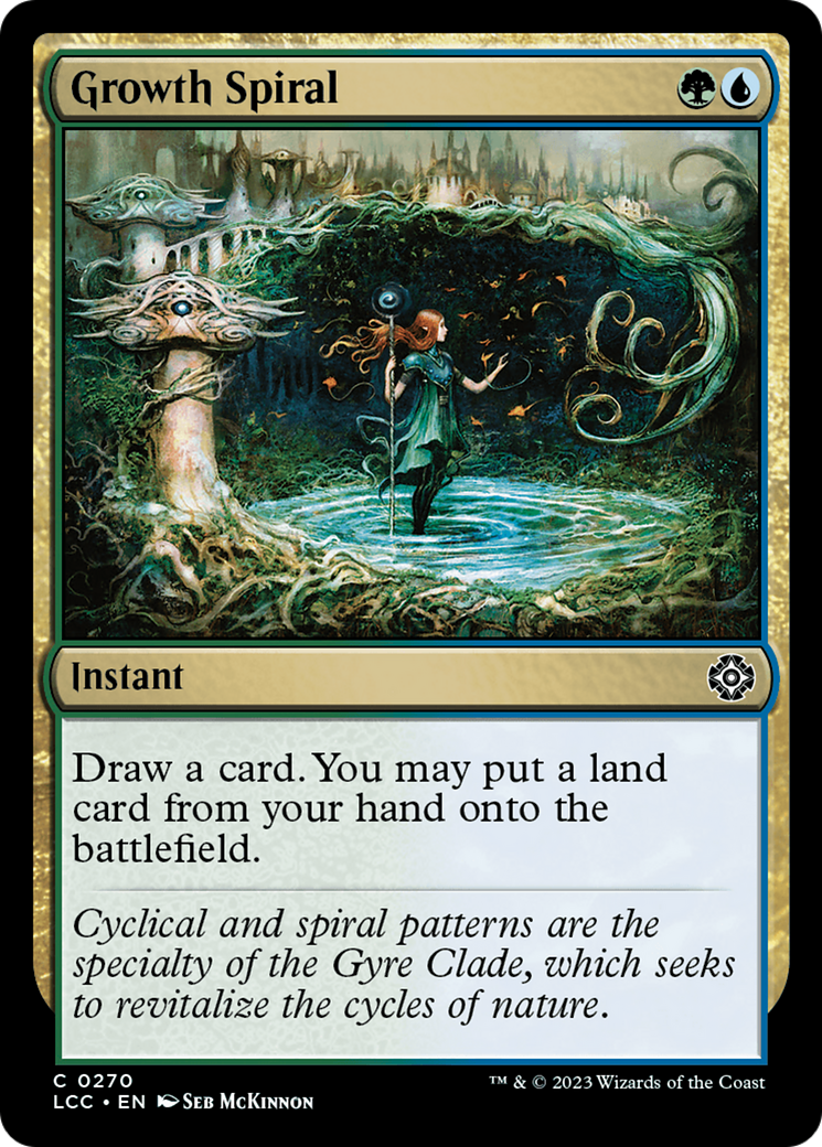 Growth Spiral [The Lost Caverns of Ixalan Commander] | Exor Games New Glasgow