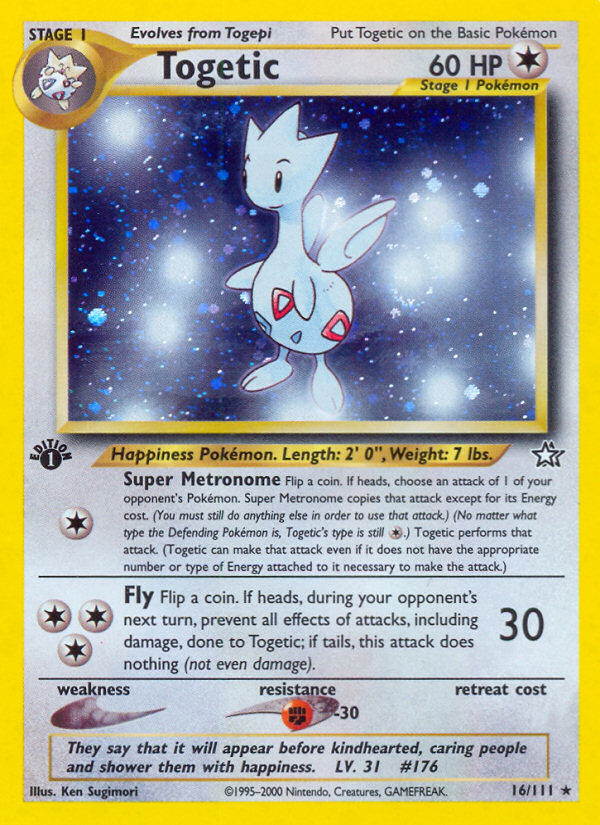 Togetic (16/111) [Neo Genesis 1st Edition] | Exor Games New Glasgow