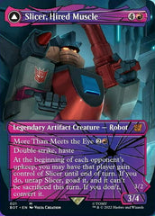 Slicer, Hired Muscle // Slicer, High-Speed Antagonist (Shattered Glass) [Universes Beyond: Transformers] | Exor Games New Glasgow