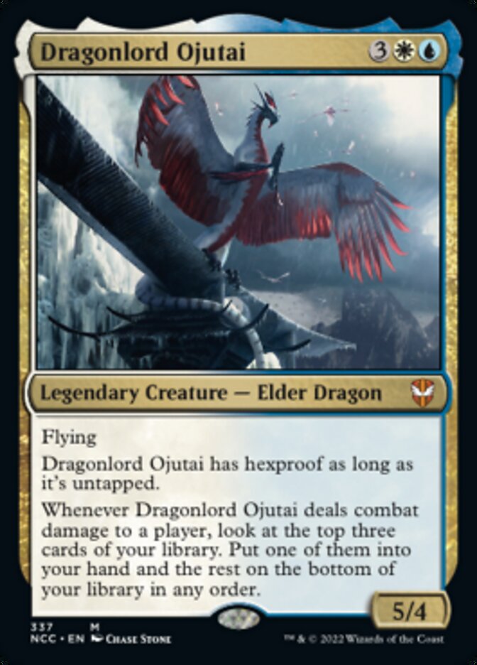 Dragonlord Ojutai [Streets of New Capenna Commander] | Exor Games New Glasgow