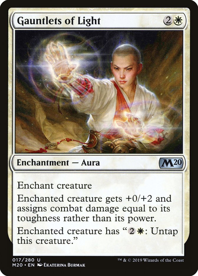 Gauntlets of Light [Core Set 2020] | Exor Games New Glasgow