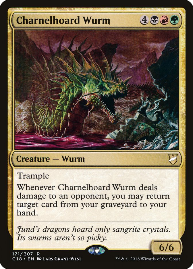 Charnelhoard Wurm [Commander 2018] | Exor Games New Glasgow