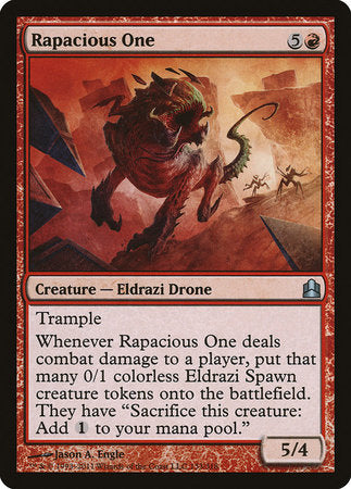 Rapacious One [Commander 2011] | Exor Games New Glasgow