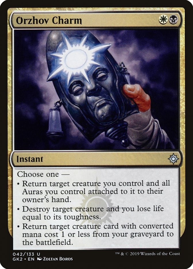 Orzhov Charm [Ravnica Allegiance Guild Kit] | Exor Games New Glasgow
