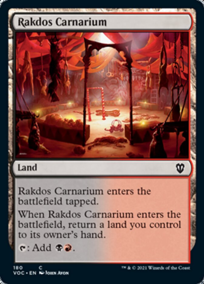 Rakdos Carnarium [Innistrad: Crimson Vow Commander] | Exor Games New Glasgow