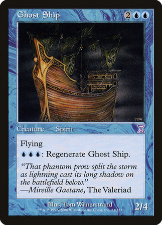 Ghost Ship [Time Spiral Timeshifted] | Exor Games New Glasgow