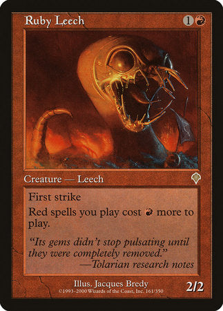 Ruby Leech [Invasion] | Exor Games New Glasgow