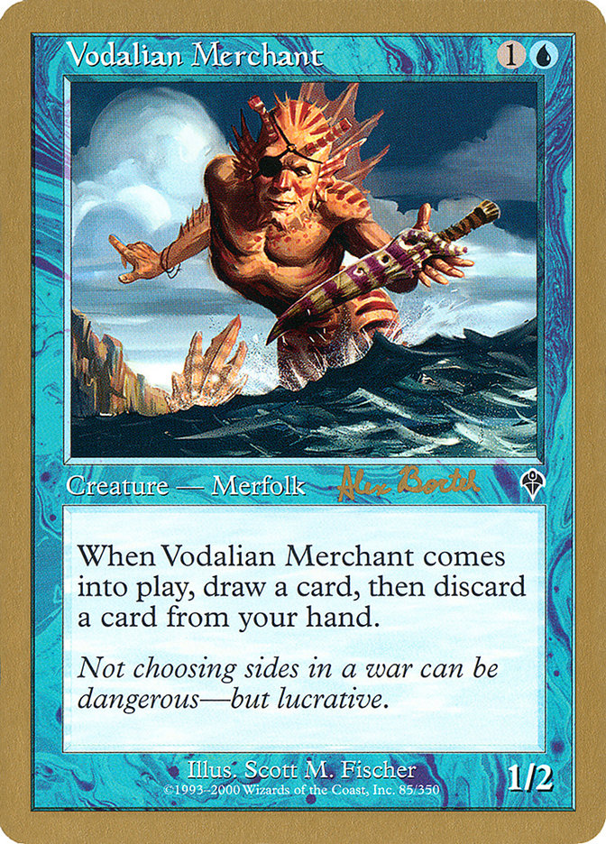 Vodalian Merchant (Alex Borteh) [World Championship Decks 2001] | Exor Games New Glasgow