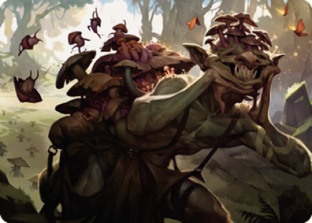 Sprouting Goblin Art Card [Dominaria United Art Series] | Exor Games New Glasgow