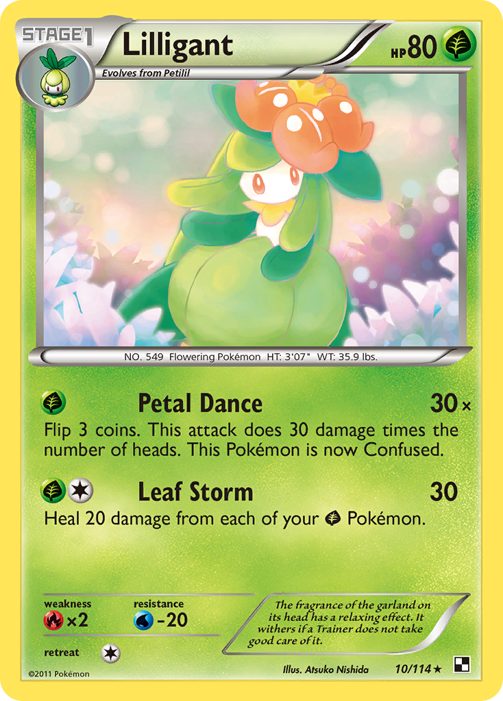 Lilligant (10/114) [Black & White: Base Set] | Exor Games New Glasgow