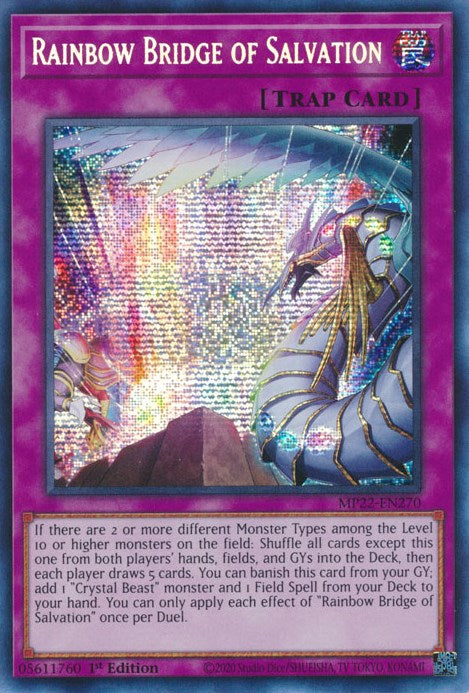 Rainbow Bridge of Salvation [MP22-EN270] Prismatic Secret Rare | Exor Games New Glasgow