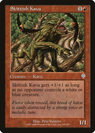 Skittish Kavu [Invasion] | Exor Games New Glasgow