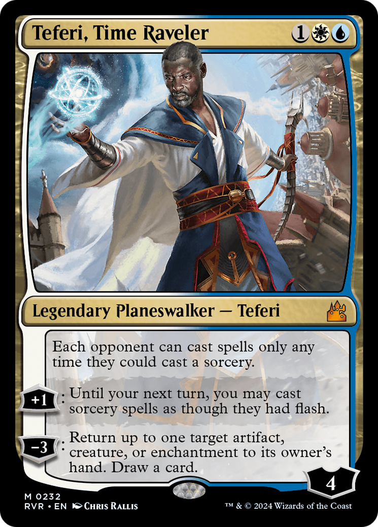 Teferi, Time Raveler [Ravnica Remastered] | Exor Games New Glasgow