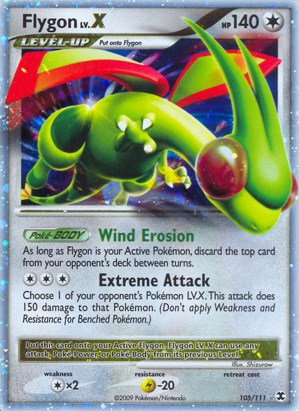 Flygon LV.X (105/111) [Platinum: Rising Rivals] | Exor Games New Glasgow