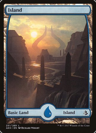 Island (251) - Full Art [Amonkhet] | Exor Games New Glasgow