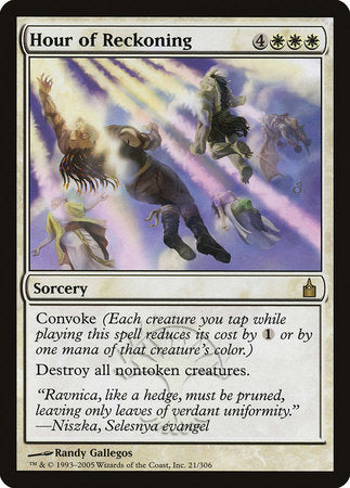 Hour of Reckoning [Ravnica: City of Guilds] | Exor Games New Glasgow