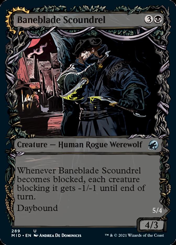 Baneblade Scoundrel // Baneclaw Marauder (Showcase Equinox) [Innistrad: Midnight Hunt] | Exor Games New Glasgow