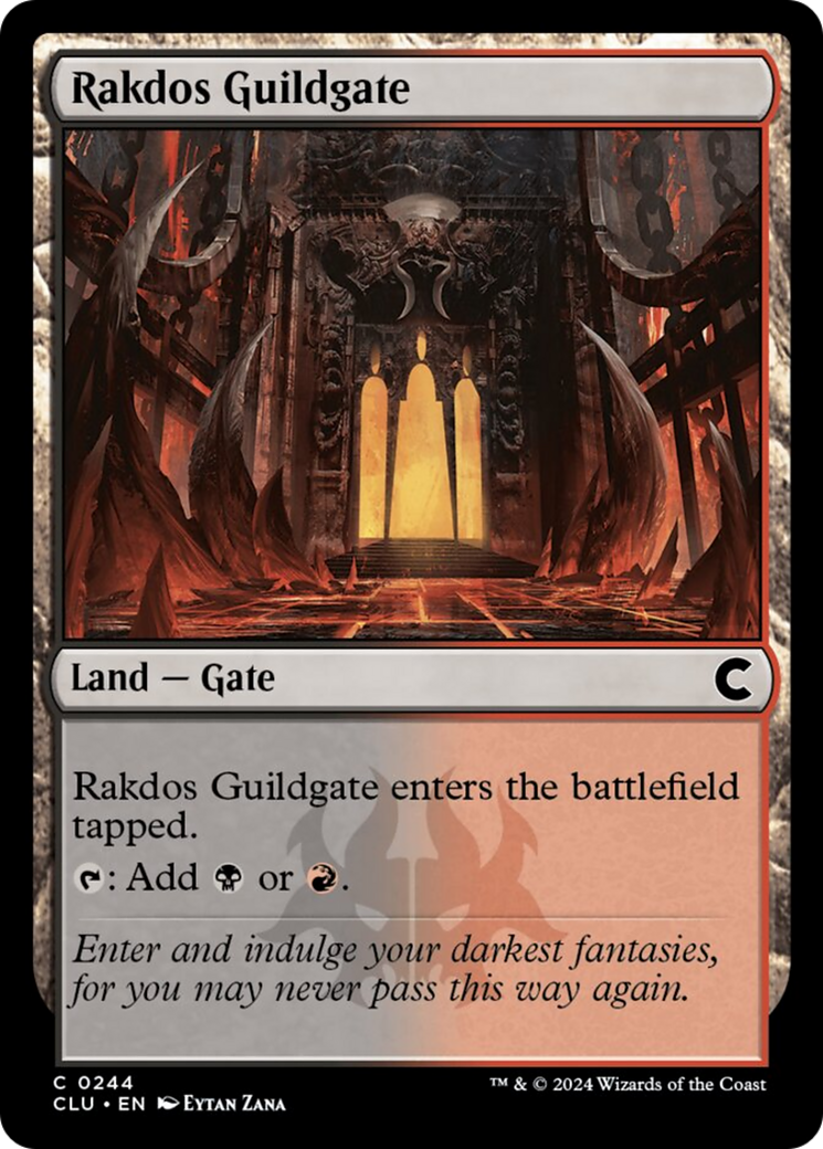 Rakdos Guildgate [Ravnica: Clue Edition] | Exor Games New Glasgow