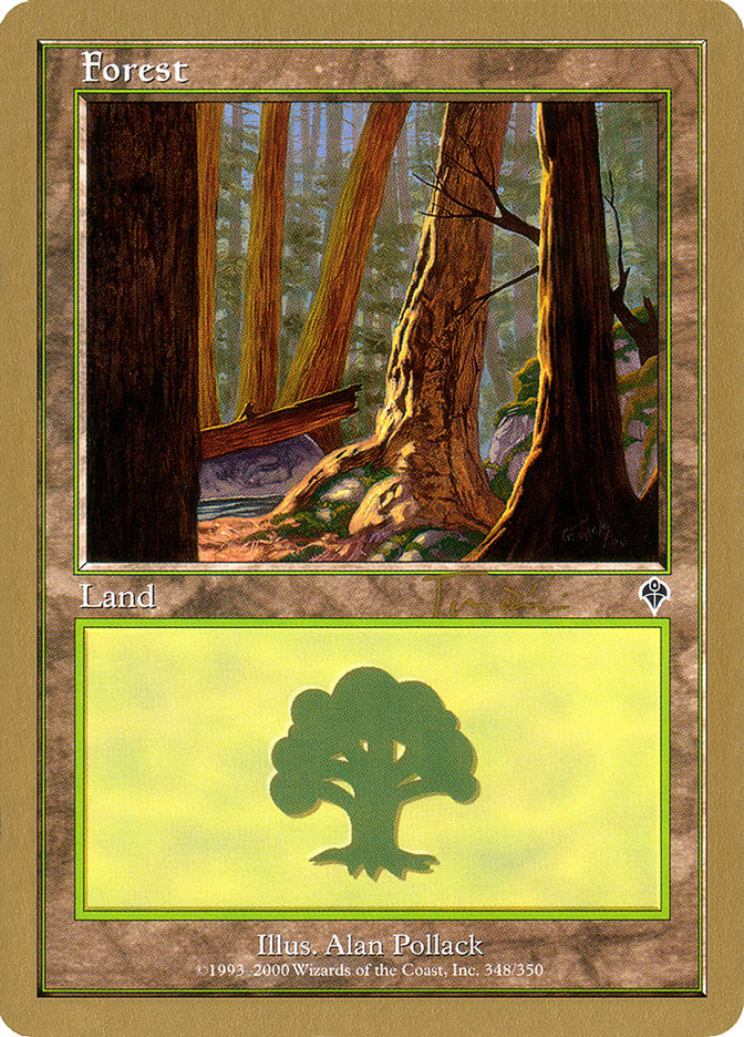 Forest (jt348a) (Jan Tomcani) [World Championship Decks 2001] | Exor Games New Glasgow