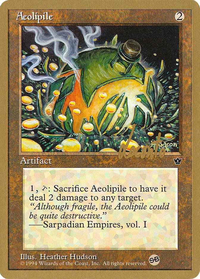 Aeolipile (Michael Loconto) (SB) [Pro Tour Collector Set] | Exor Games New Glasgow