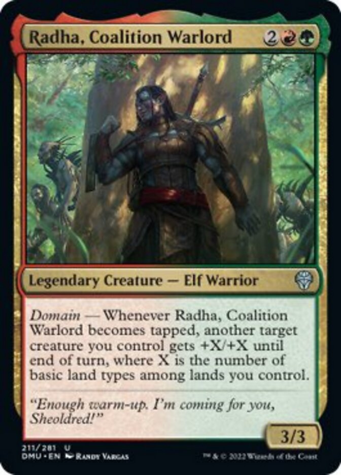 Radha, Coalition Warlord [Dominaria United] | Exor Games New Glasgow